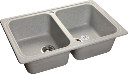 Кухонная мойка GranFest Standart 780K, S-780K серый